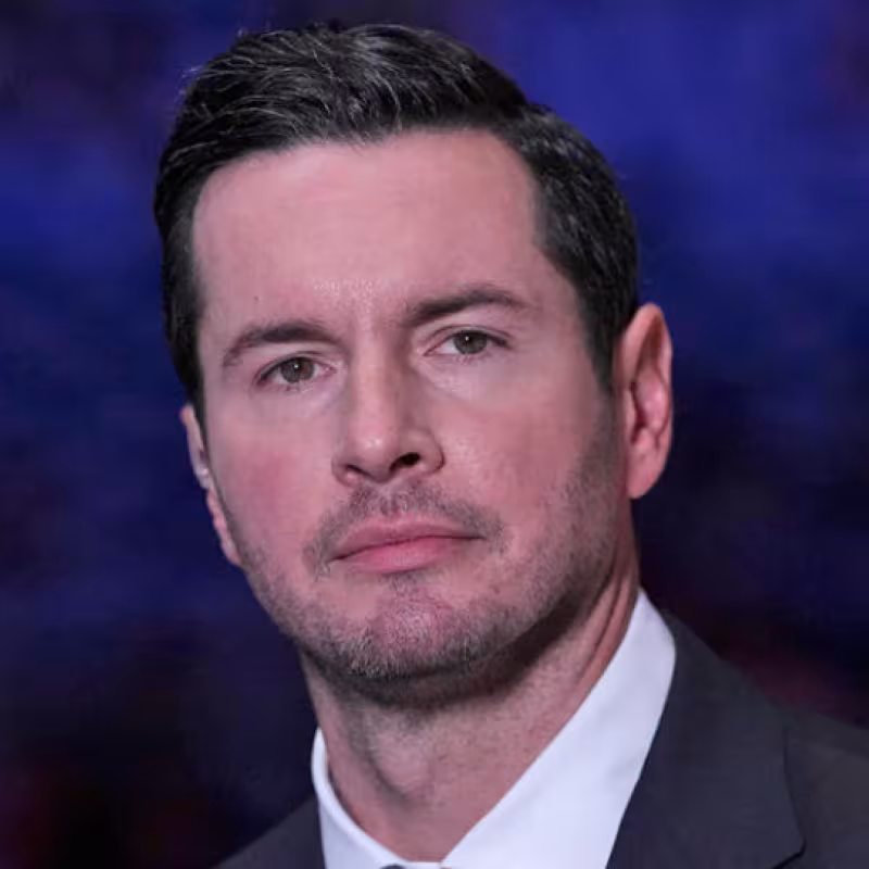 JJ Redick, posible futuro entrenador de Los Angeles Lakers. 
