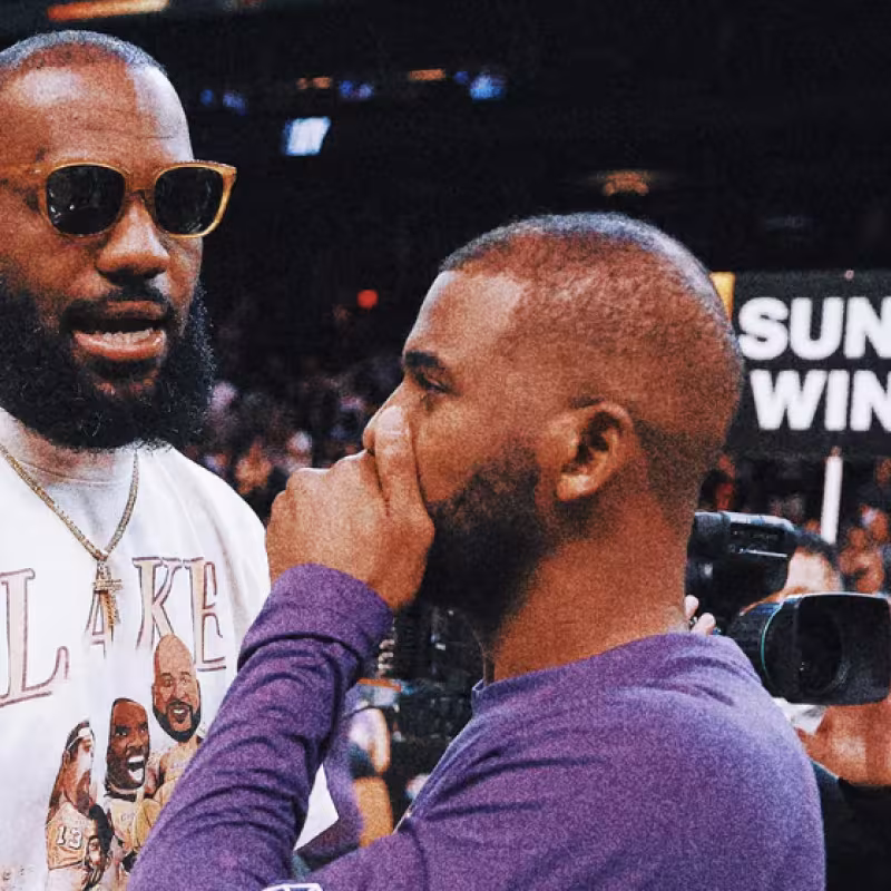 LeBron James y Chris Paul, ¿juntos en Los Angeles Lakers en 2024?