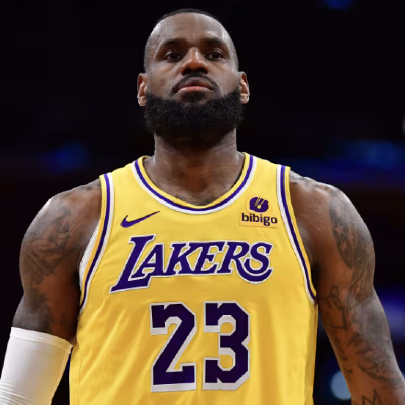 LeBron James, estrella de Los Angeles Lakers.
