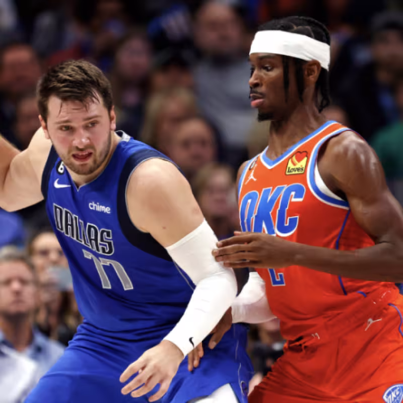 Luka Doncic, junto a Shai-Gilgeous-Alexander: históricos contratos