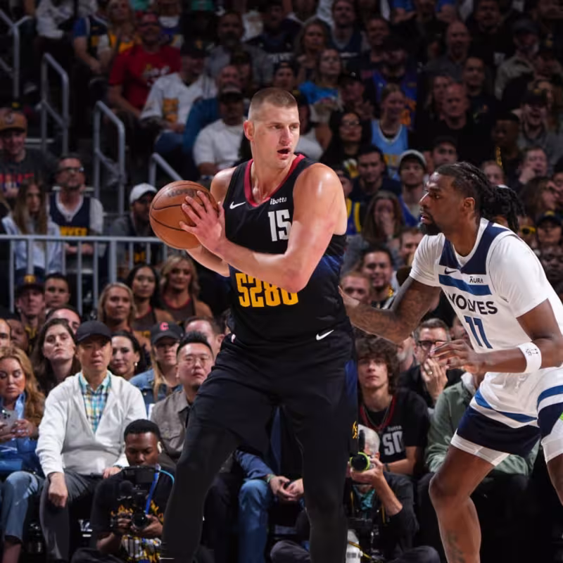 Nikola Jokic, en un partido ante los Minnesota Timberwolves