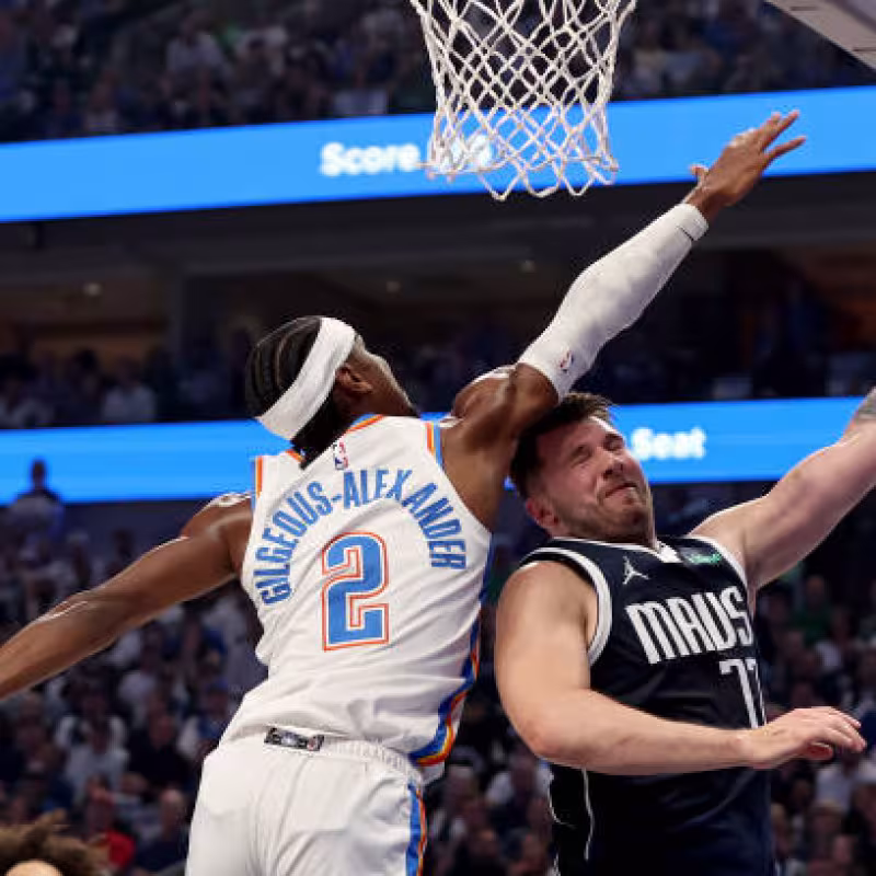 Shai Gilgeous-Alexander, mejor que Doncic. Foto: gettyimages