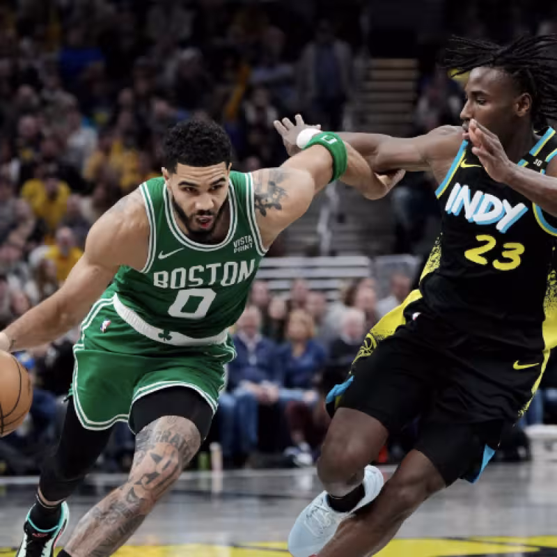 Jayson Tatum, una pesadilla para Indiana Pacers.