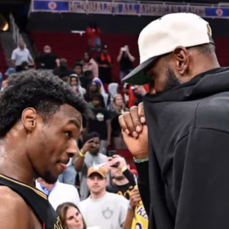 Bronny James y LeBron James, ¿juntos en los Lakers?
