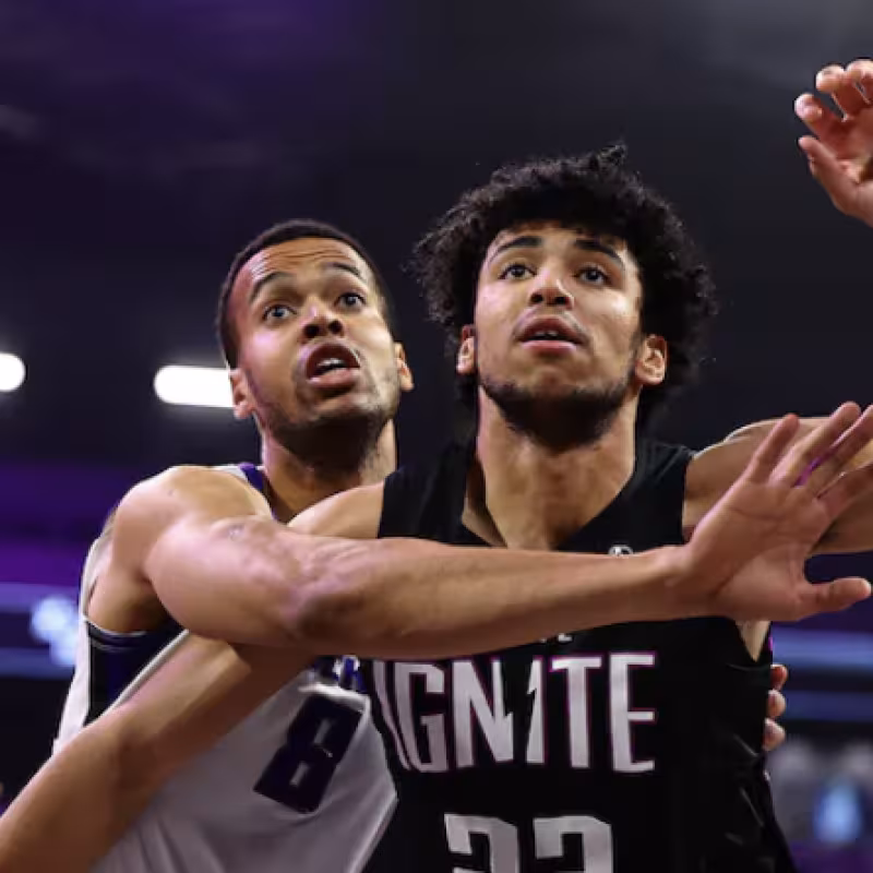 Izan Almansa, jugador de los Ignite la pasada temporada.