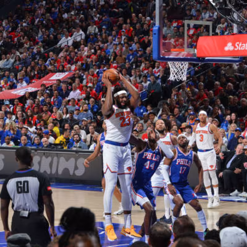 Mitchell Robinson out of the Knicks. Photo: gettyimages