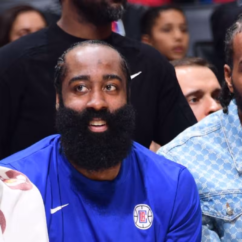 Paul George, James Harden y Kawhi Leonard