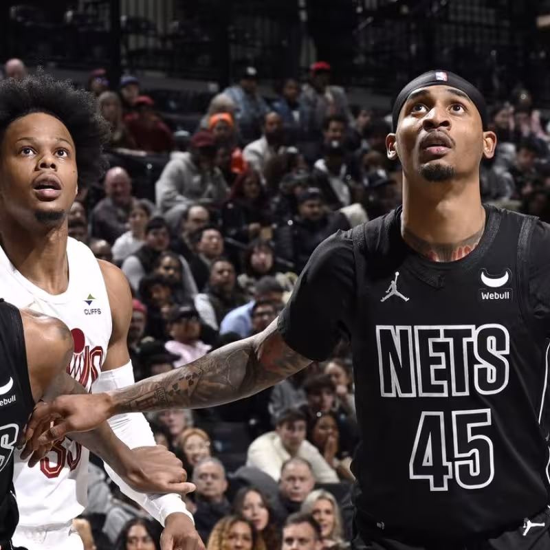 Keon Johnson, jugador de Brooklyn Nets.