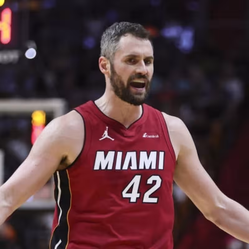 Kevin Love, player for Miami Heat.