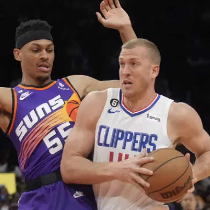 Mason Plumlee, new player for the Phoenix Suns.