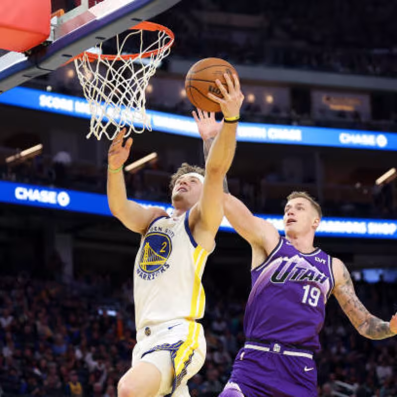 Utah Jazz, a por Podziemski. Foto: gettyimages