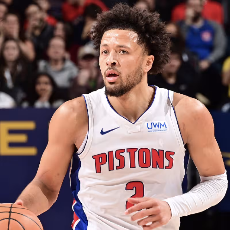 Cade Cunningham, star of the Detroit Pistons.