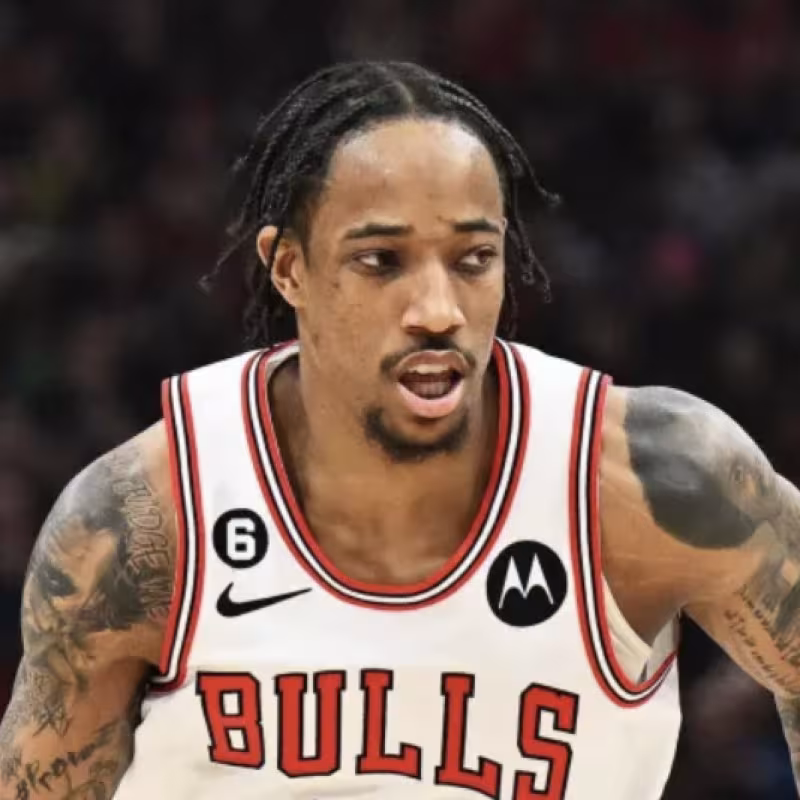 DeMar DeRozan, estrella de Chicago Bulls. 