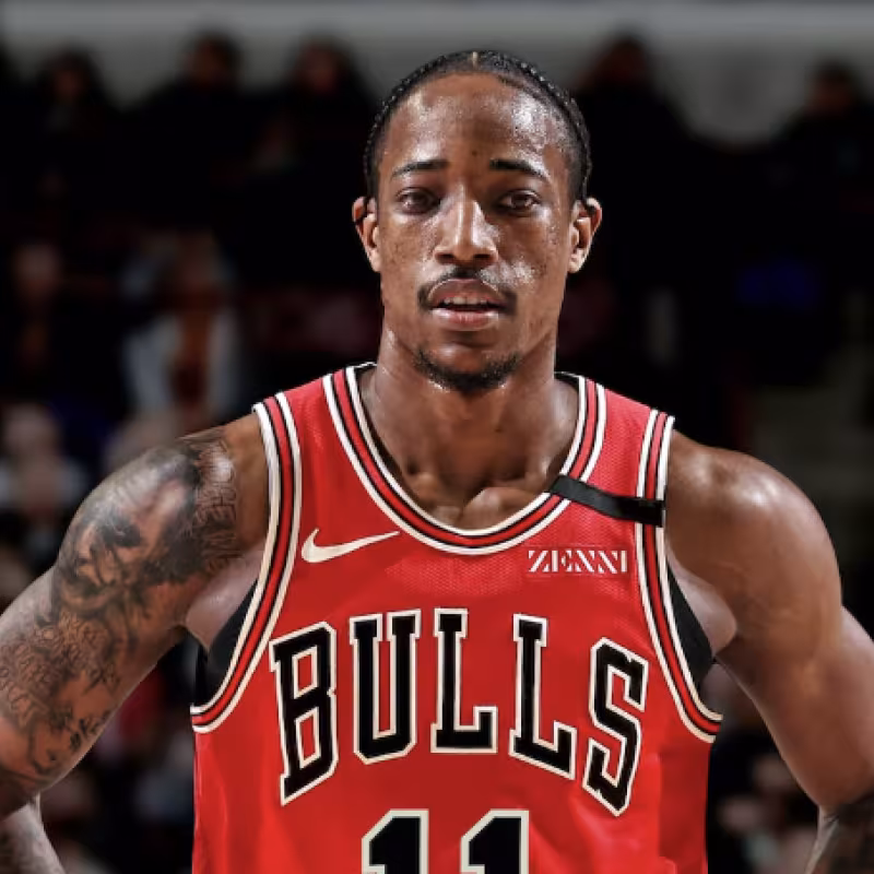 DeMar DeRozan, jugador de Chicago Bulls. 