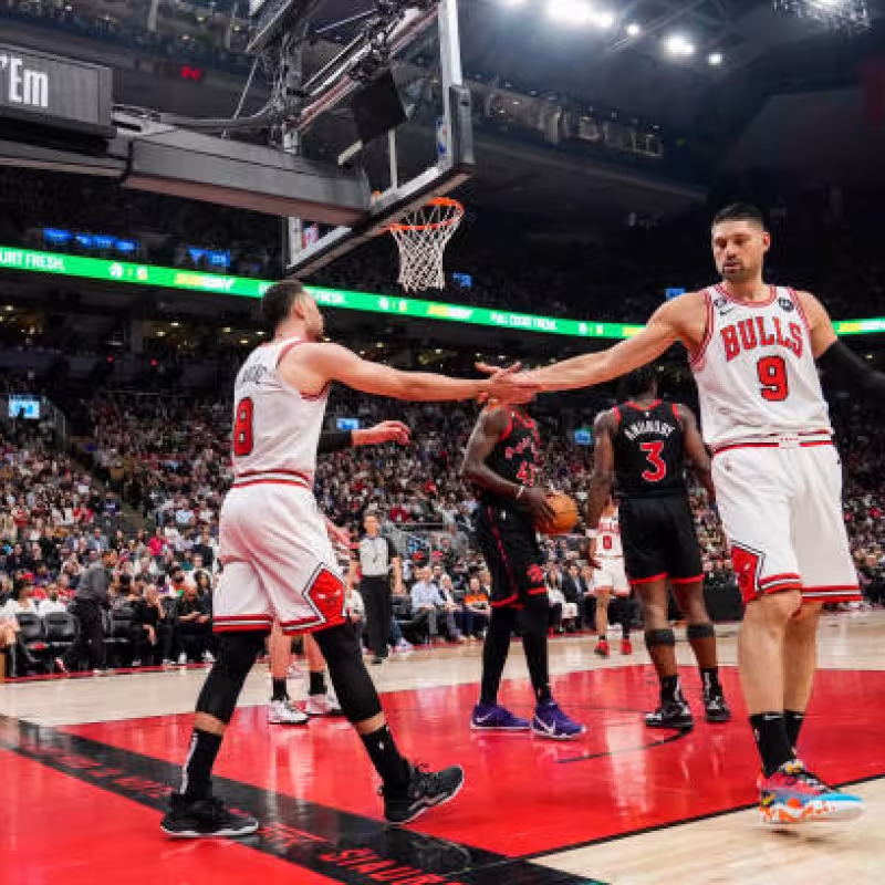 Lavine y Vucevic se van de los Bulls. Foto: gettyimages
