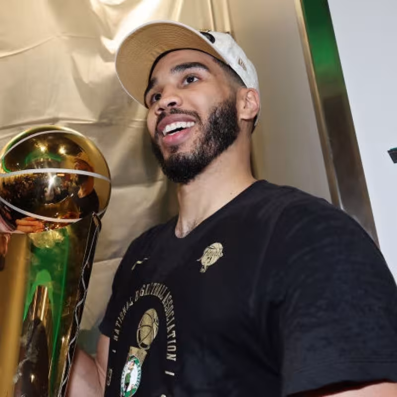 Jayson Tatum, star of the Boston Celtics.