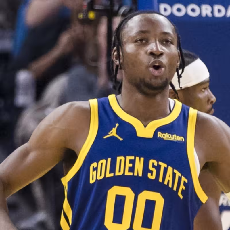 Jonathan Kuminga, jugador de Golden State Warriors.