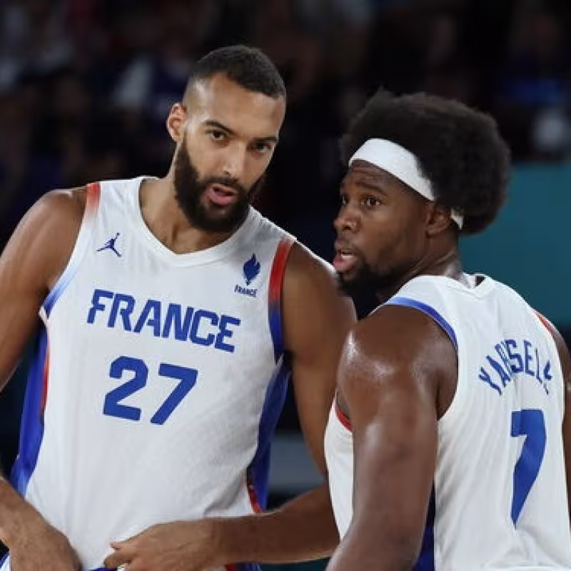 Rudy Gobert, jugador de Francia.