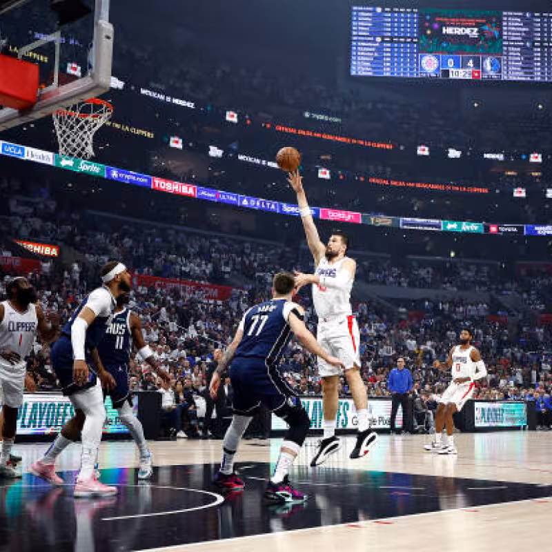 Ivica Zubac, acuerdo con Clippers. Foto: gettyimages