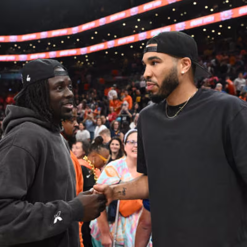 Jayson Tatum pays tribute to Kobe Bryant. Photo: gettyimages