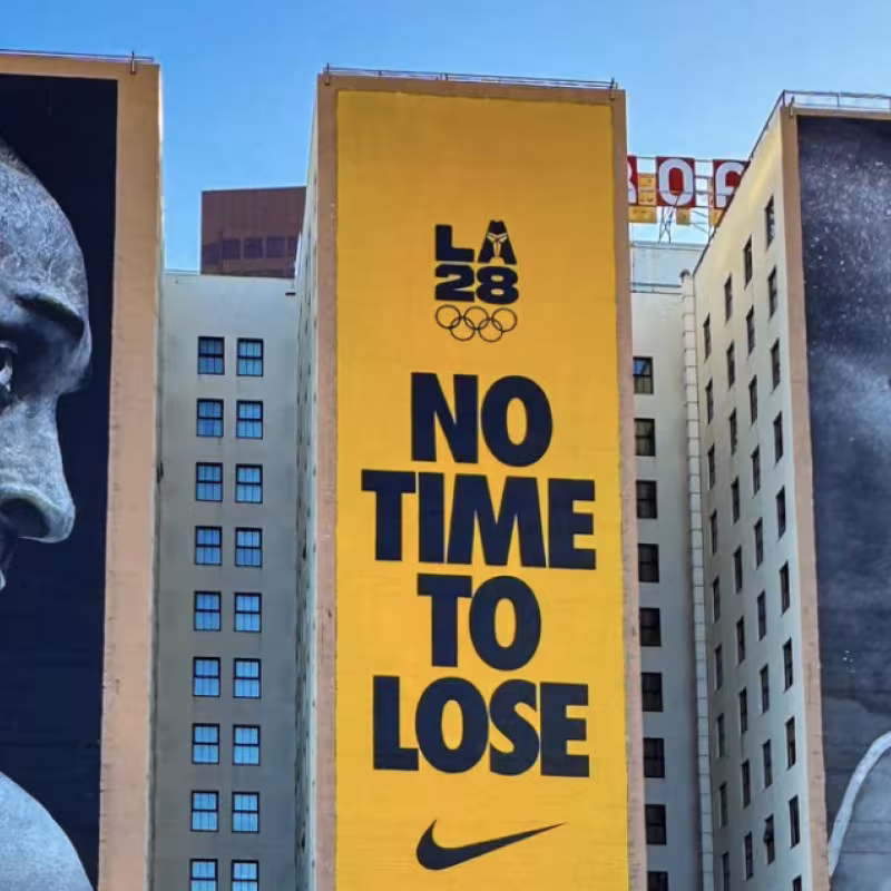 Kobe Bryant immortalized in Los Angeles.