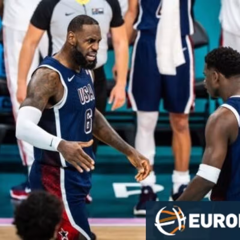 LeBron James and Anthony Edwards.