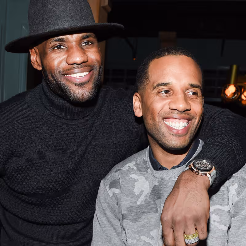 LeBron James y Maverick Carter