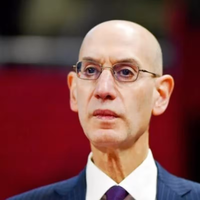 Adam Silver, comisionado de la NBA.