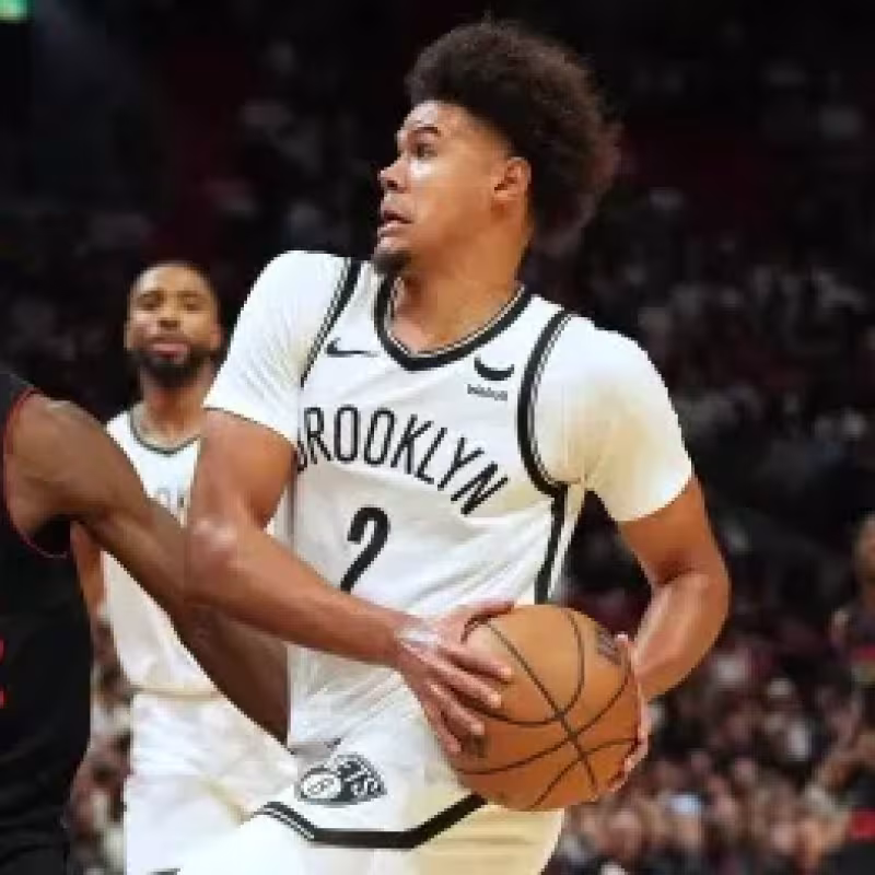 Cameron Johnson, player of the Brooklyn Nets.