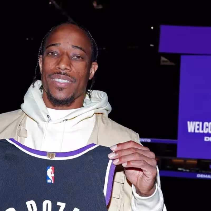 DeMar DeRozan, player of the Sacramento Kings.