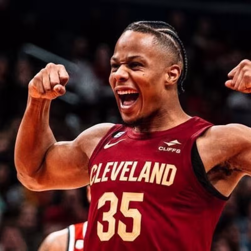 Isaac Okoro, player for the Cleveland Cavaliers.