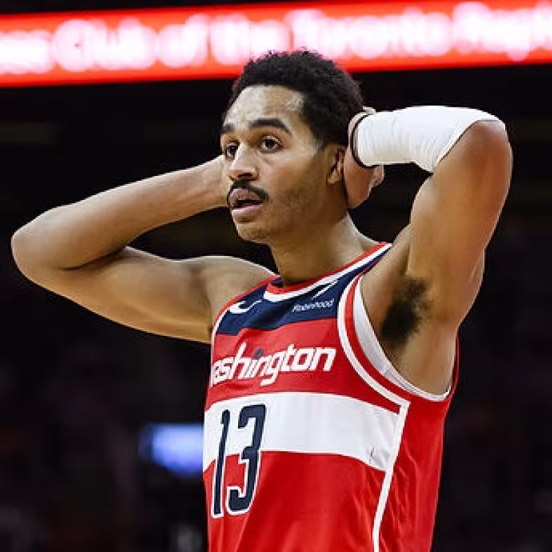 Jordan Poole, player for the Washington Wizards.