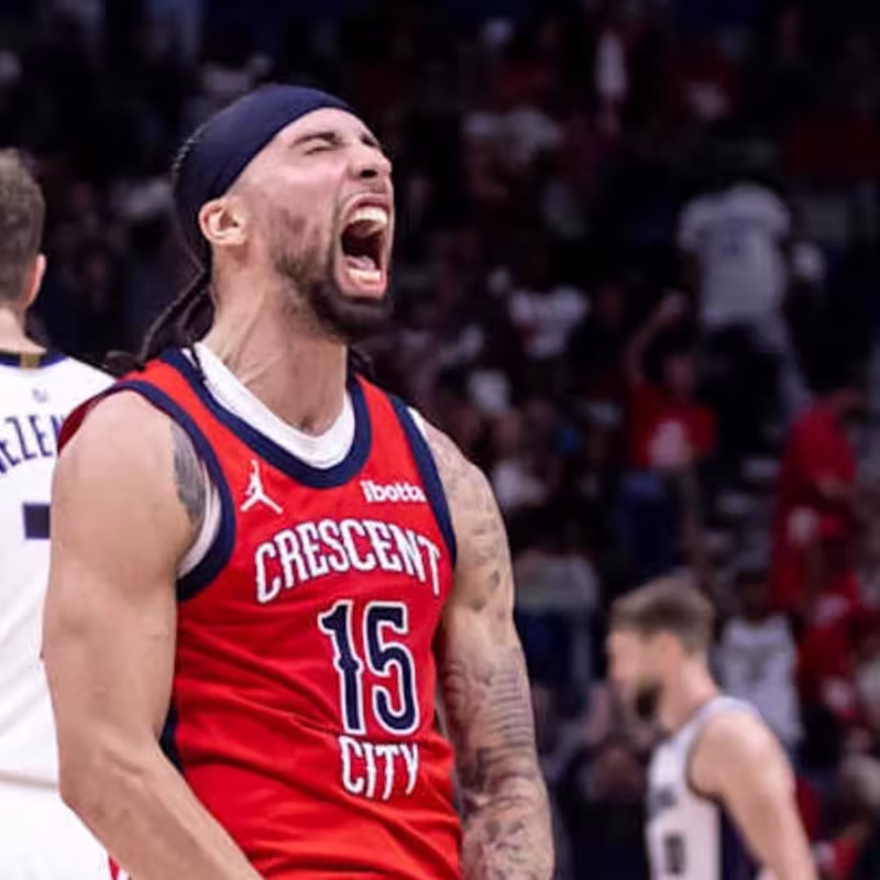 Jose Alvarado, player for the New Orleans Pelicans.