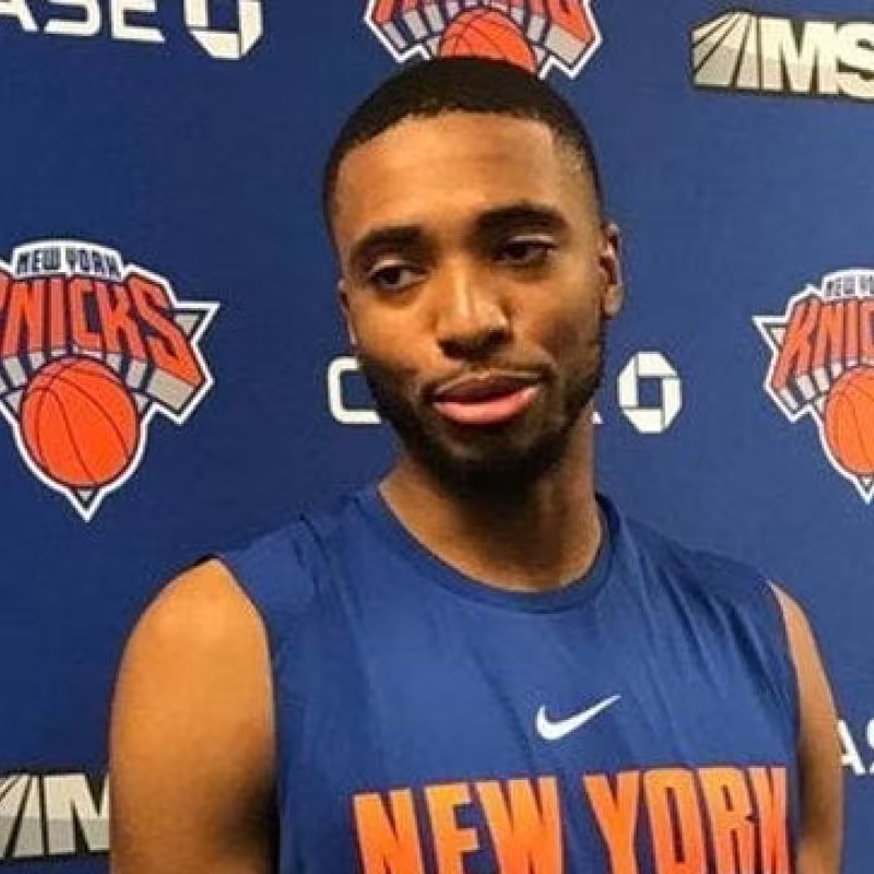 Mikal Bridges, jugador de New York Knicks.