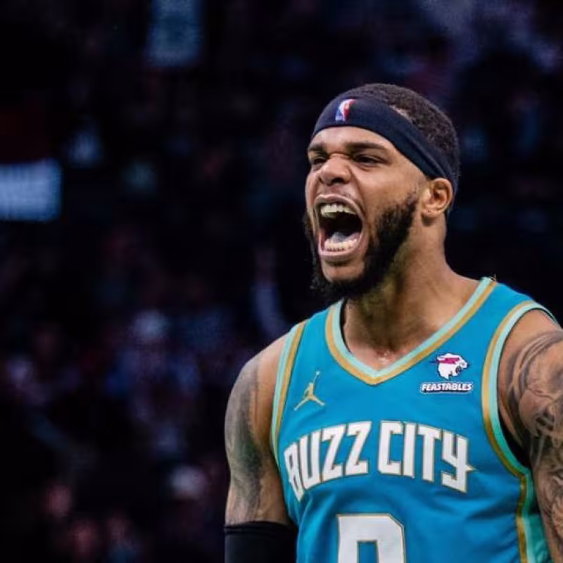 Miles Bridges, player for the Charlotte Hornets.