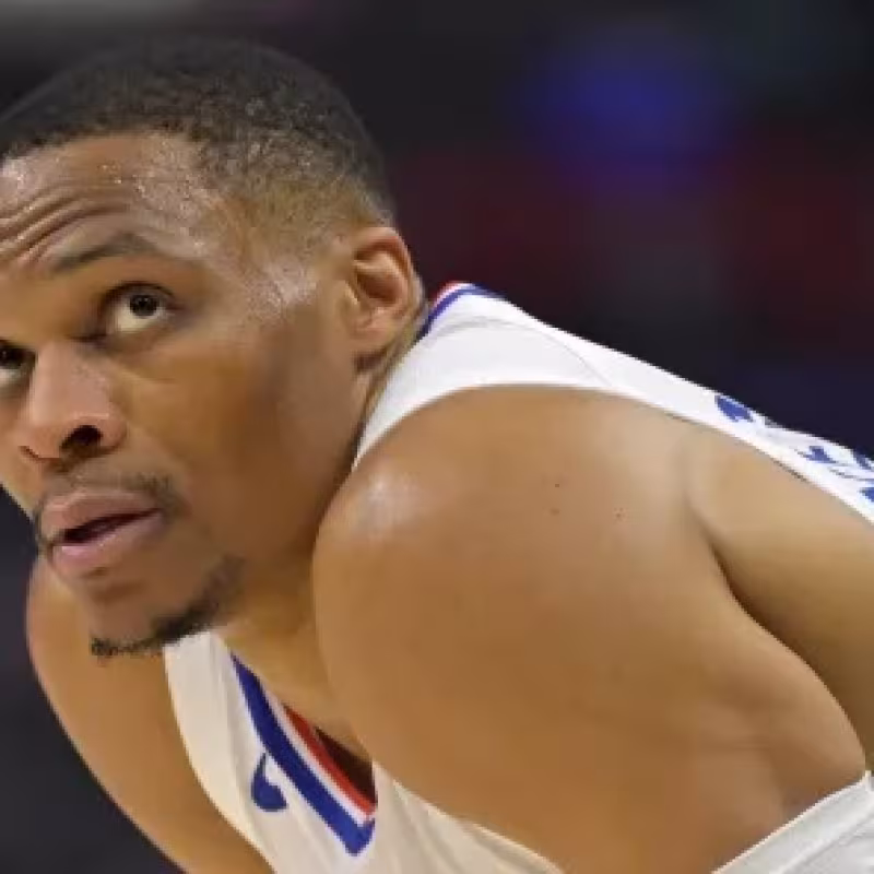 Russell Westbrook, player for the Denver Nuggets.