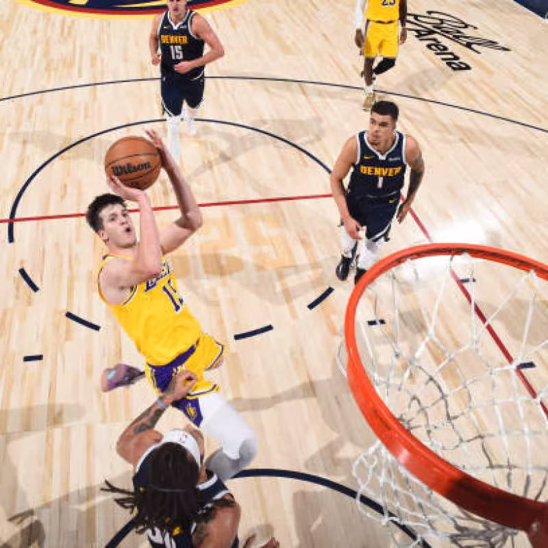 Austin Reaves, en Lakers. Foto: gettyimages