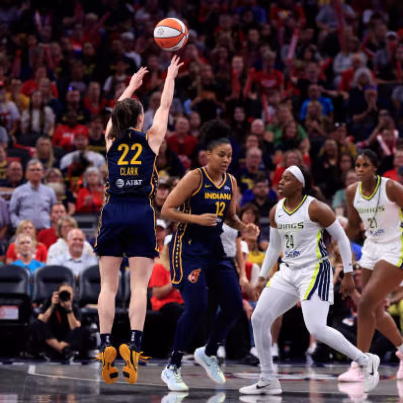 Caitlin Clark, record anotación. Foto: gettyimages