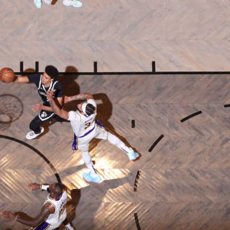 Cameron Johnson could sign with the Lakers. Photo: gettyimages