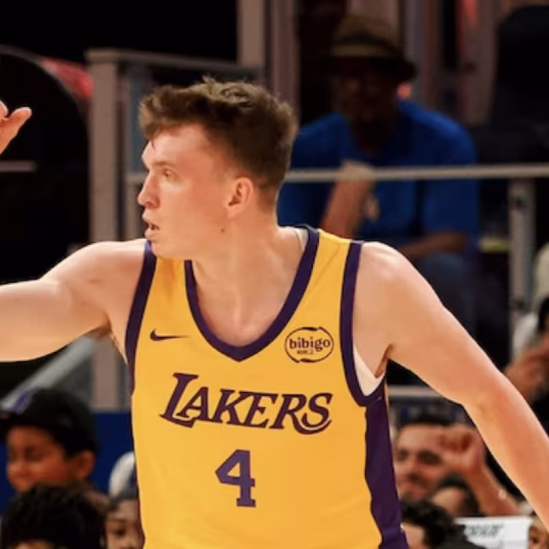 Dalton Knecht, the most interesting rookie of the Los Angeles Lakers.