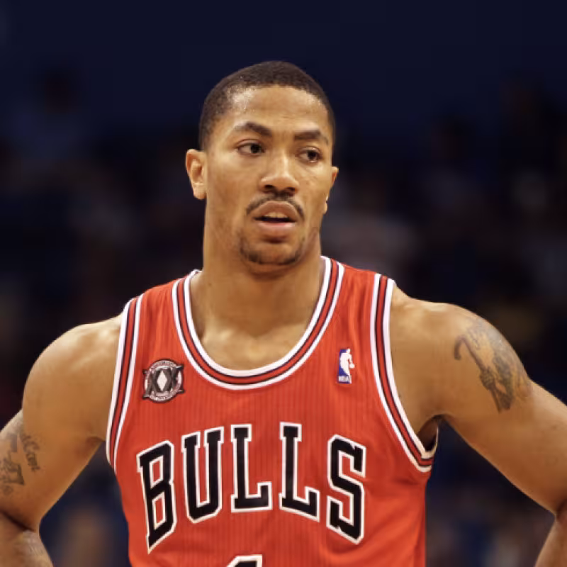 Derrick Rose, en su época en Chicago Bulls. 