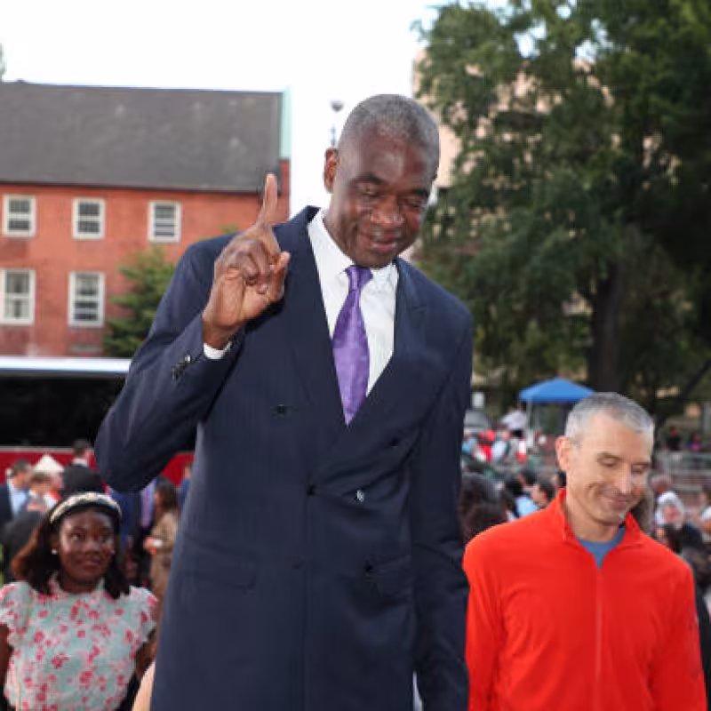 Dikembe Mutombo muere. Foto. gettyimages