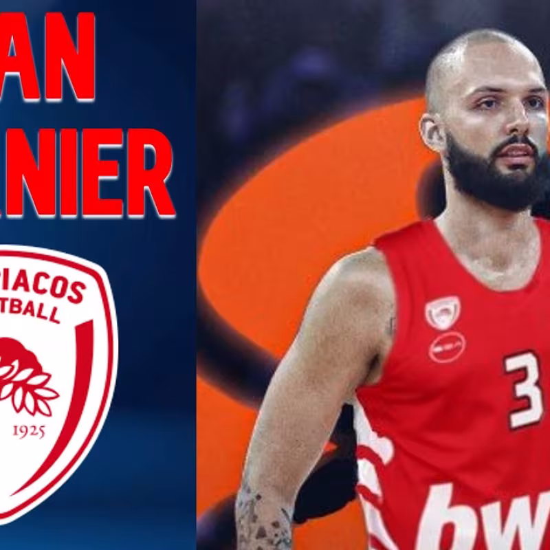 Evan Fournier, new player of Olympiacos.