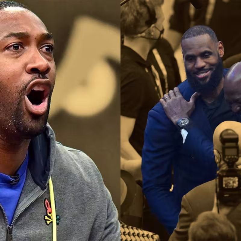Gilbert Arenas, LeBron James y Michael Jordan