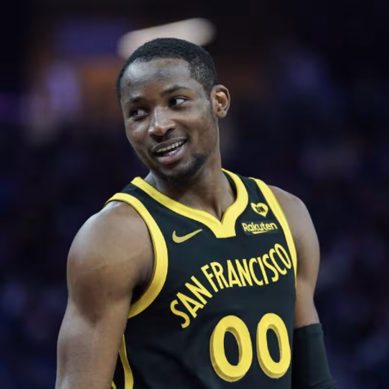 Jonathan Kuminga, jugador de Golden State Warriors. 