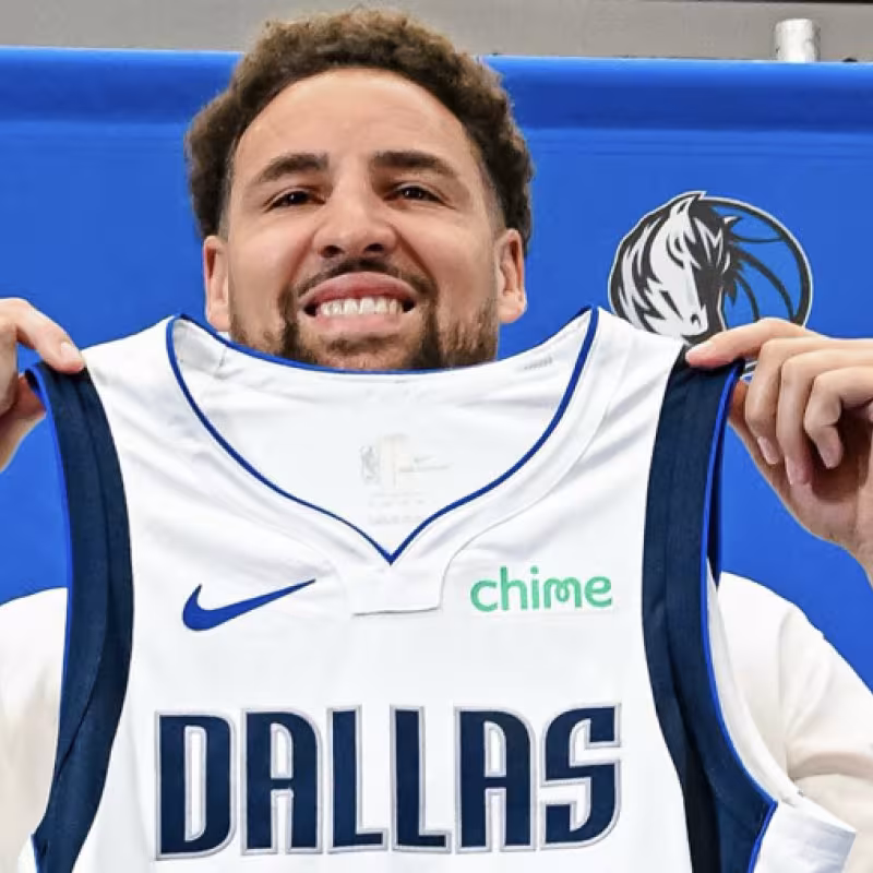 Klay Thompson, jugador de Dallas Mavericks. 