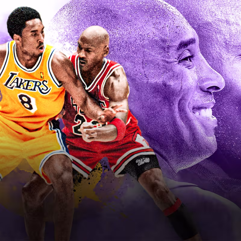 Kobe Bryant y Michael Jordan