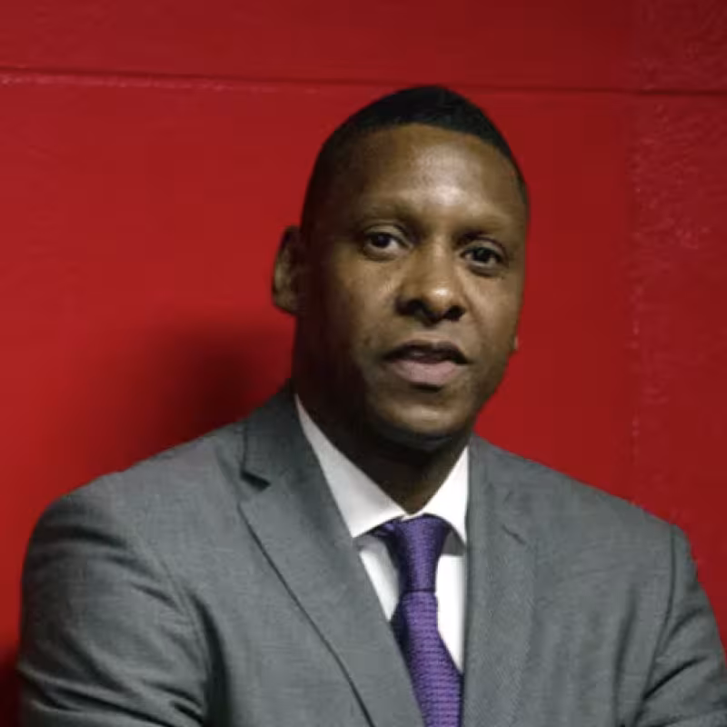 Masai Ujiri, General Manager of the Toronto Raptors.