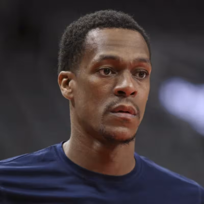 Rajon Rondo, former NBA player, caught with a gun.