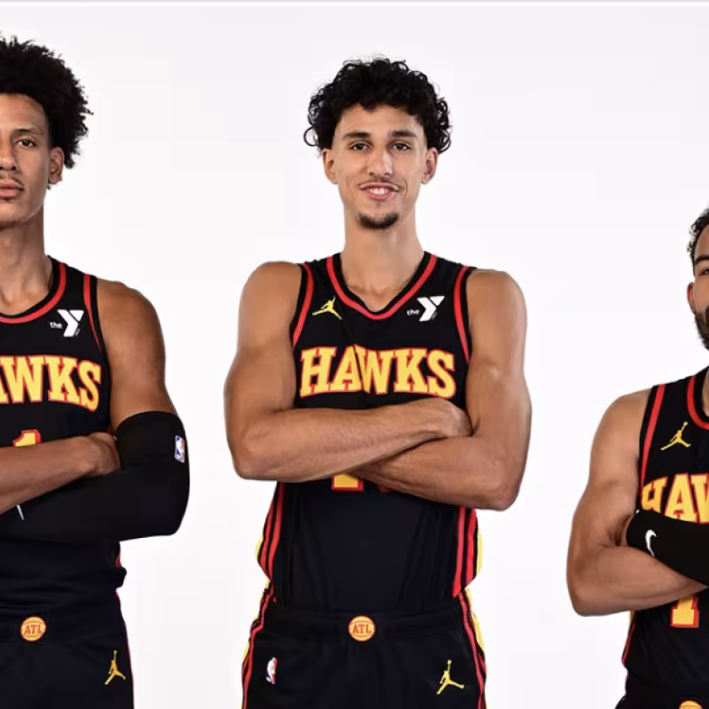 Johnson, Risacher, and Young, stars of Atlanta Hawks 2024/25.
